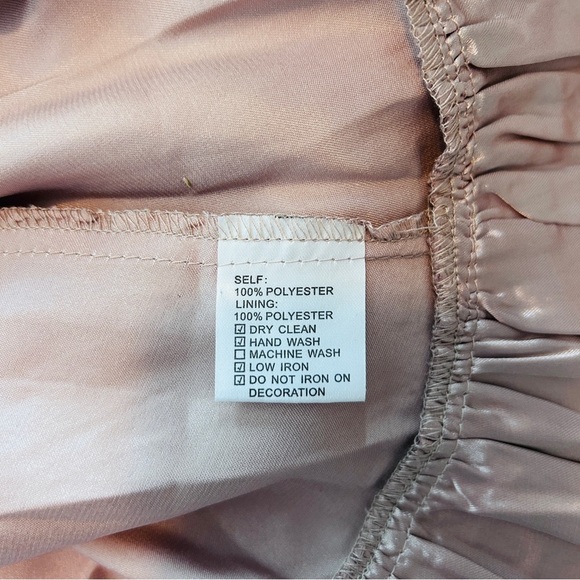 NWT Alisa Pan  Women’s Size 10 Cap Sleeves Short Coctail Dress Chiffon Side Zip - Picture 8 of 14